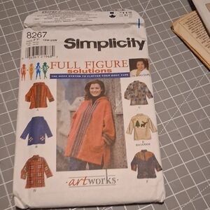 Simplicity Full Figure Solutions Pattern 8267